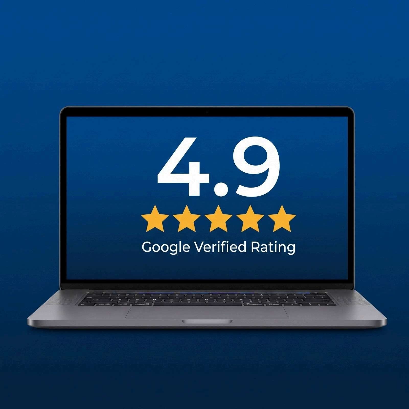 4.9 star Google verified rating